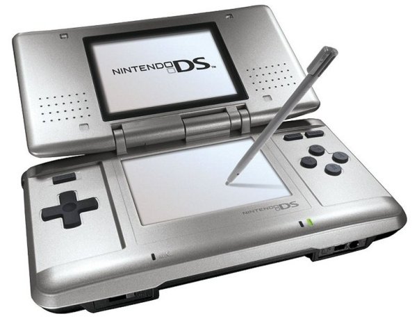 Nintendo DS - stylus at the ready
