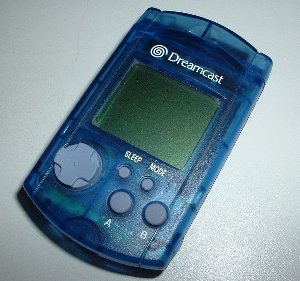 The Sega VMU Memory card